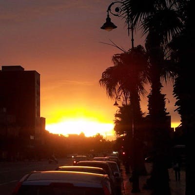 غروب الشمس في مدينة بركان ♡ (المغرب)