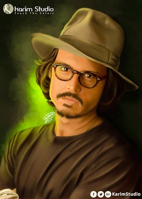 Johnny Depp | Digital Painting