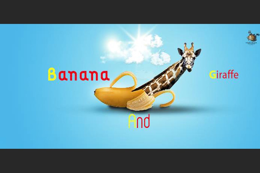 banana and giraffe