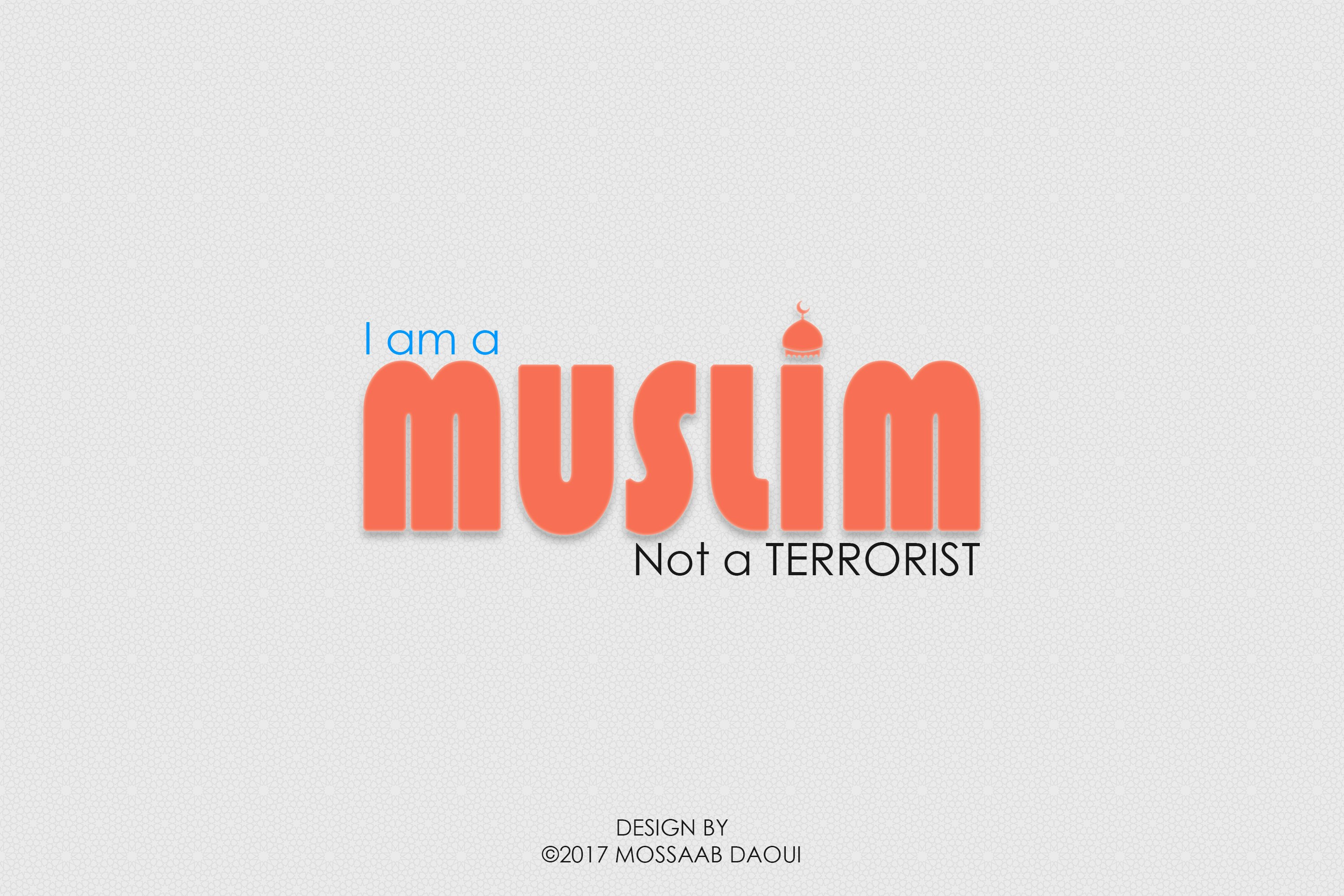 أنا مسلم لست بإرهابي